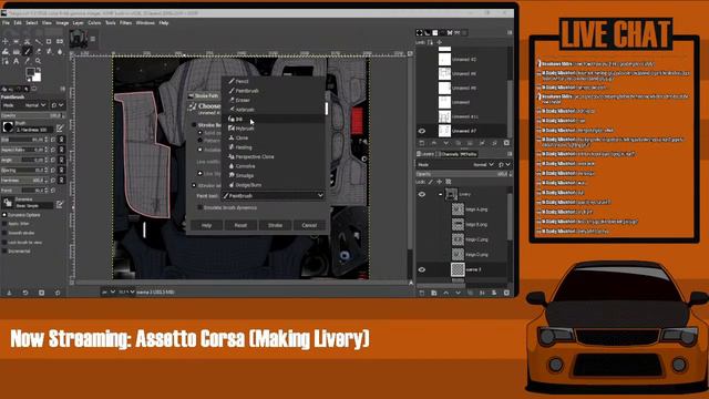 Livery Making 101 : 2D Skinning - Assetto Corsa смотреть онлайн