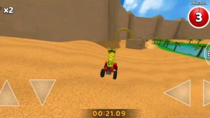 Аднан лайк против зайца на гонках/Super Bear adventure