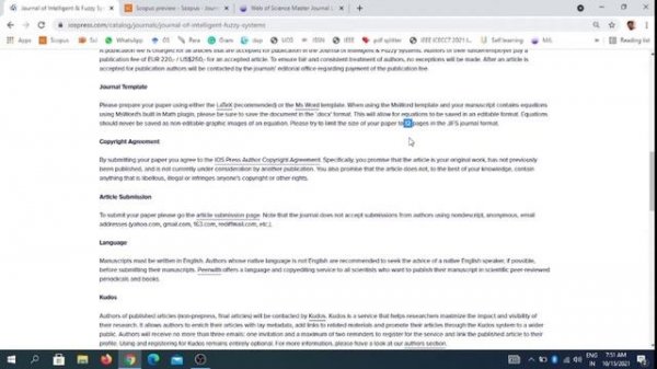 Paid, Scopus and Science Citation Index Expanded indexed journal