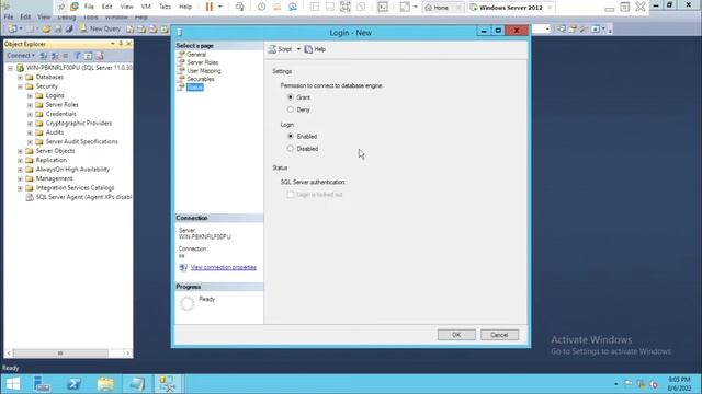 How to Create a new login in MS-SQL Server смотреть онлайн