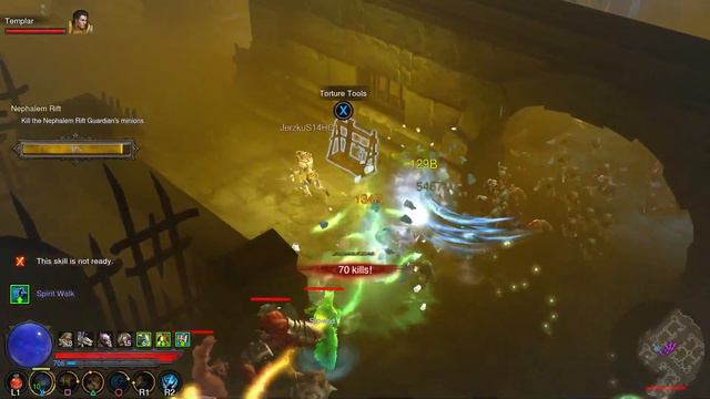 Diablo 3 - Season 14 HC Witch Doctor part 37 GR 86 Global position 40 ► 1080p 60fps - No commen смотреть онлайн