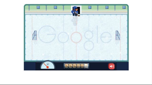 Playing The Zamboni Google Doodle смотреть онлайн