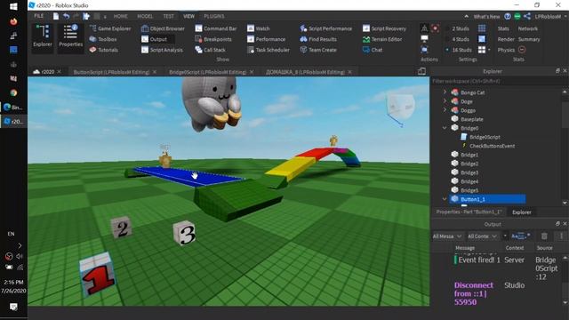 9. Как использовать событие BindableEvent в Роблокс Студио 2020 смотреть онлайн
