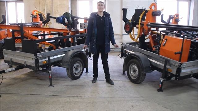 Отличия ELECTRO-M5 и GBU-15M. Малогабаритная буровая установка на прицепе от БурСпецТехники смотреть онлайн