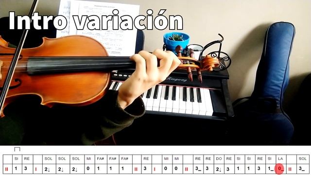 CÓMO TOCAR ZAMBA DE SUCHO PALOMO EN VIOLÍN (INSTRUMENTAL)