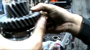 Сборка и дефектовка вторичного вала 2114