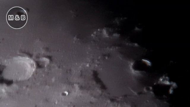 Watch Last Night's Moon with Sky-Watcher Telescope in Colour - 4K смотреть онлайн