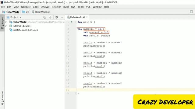 Operators in Kotlin смотреть онлайн