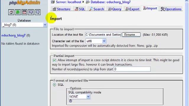 How to Import a Large WordPress Database -- An Alternative to phpMyAdmin -- Part 1 of 2 смотреть онлайн