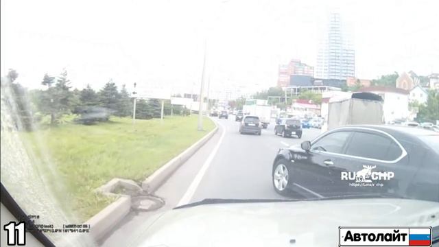 Автоподборка "Дай Дорогу Дураку"🚨Таксист на Встречке #273 смотреть онлайн