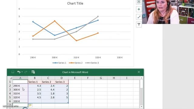 WCA: How to make a line graph in WORD смотреть онлайн