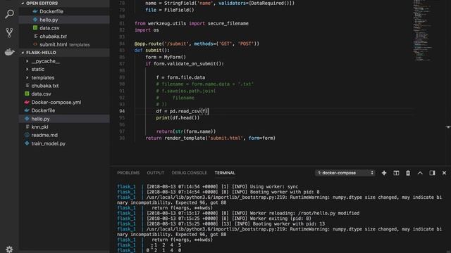 СКОРИМ ЗАГРУЖЕННЫЙ ФАЙЛ ► Веб-сервисы для Дата Саентиста #17 смотреть онлайн