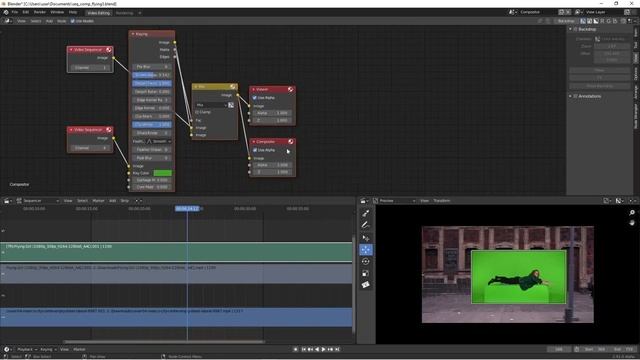 Using Compositor-Up's Sequencer node and the Video Sequence Editor Transform Tools add-on - Blender смотреть онлайн