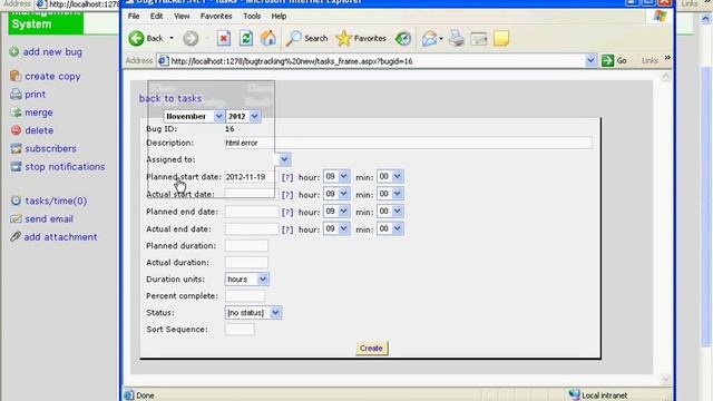 Bug Tracking System смотреть онлайн