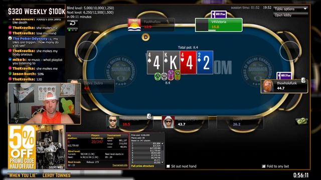 $100k Final Table with Ali imsirovic & Jake Toole| World Series Of Poker Online Bracelet Event #22 смотреть онлайн