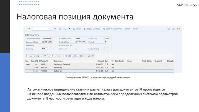 55. SAP НДС. Введение смотреть онлайн