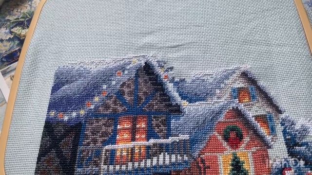 ВЫШИВАЮ и ИГРАЮ / 14 ЧАСОВ С ВЫШИВКОЙ / МОЯ рукодельная неделя конец марта/ Dimensions, Letistitch смотреть онлайн