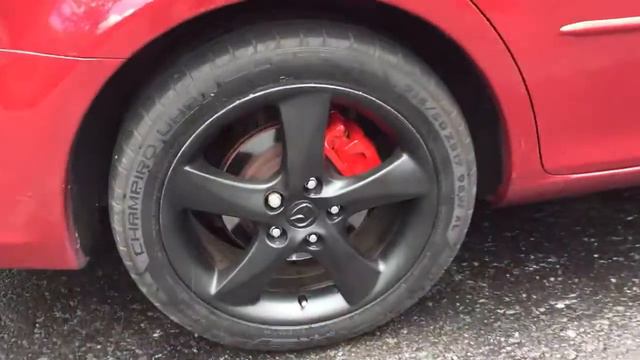 Mazda 6 Matte Black Dipped Wheels ! смотреть онлайн