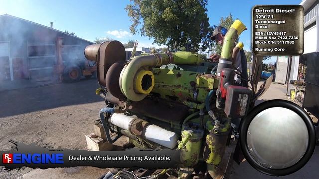 Detroit Diesel® 12V-71 Running Core (DT12V71EC-2912685)