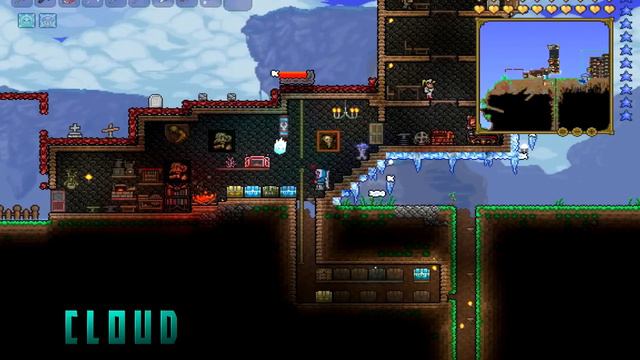 Terraria 1.2 - Spectre Pickaxe смотреть онлайн