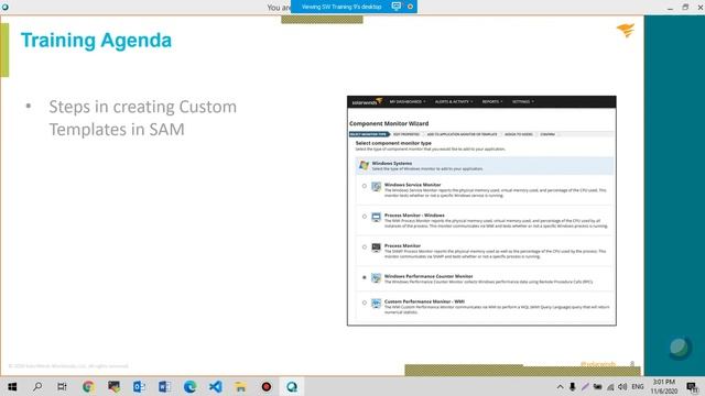 Training SolarWinds part 9 смотреть онлайн