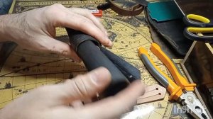 Кожаные ножны для ножа Мора классик 3