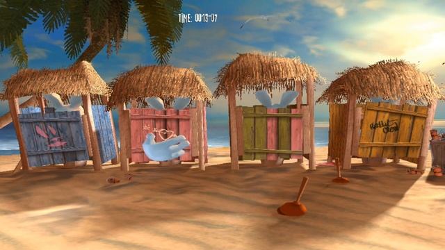 Rayman Raving Rabbids (Безумие Возвращается!) смотреть онлайн