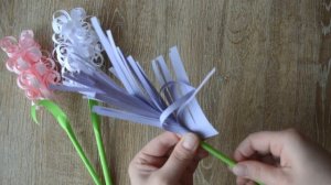 Гиацинты из бумаги/Своими руками/ Бумажные цветы
