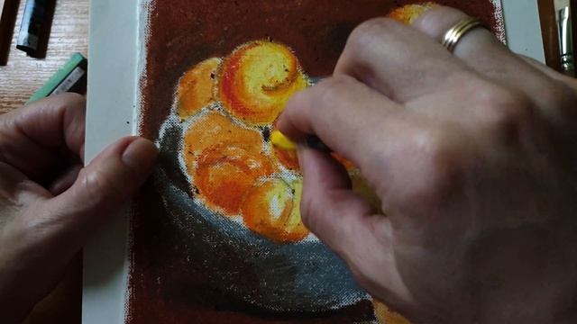 Как рисовать масляной пастелью | 3 часть | ГОРЯЧИЙ способ смотреть онлайн