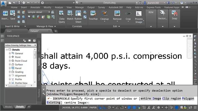 Using AutoCAD Raster Design to Clean Up a Bitonal Image смотреть онлайн
