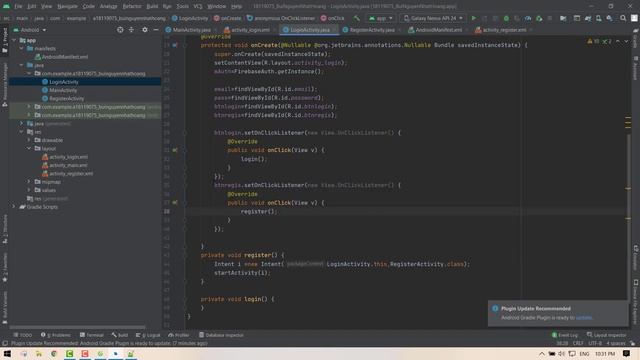 [Android Studio] Login and Signup with Google Firebase Authentication смотреть онлайн
