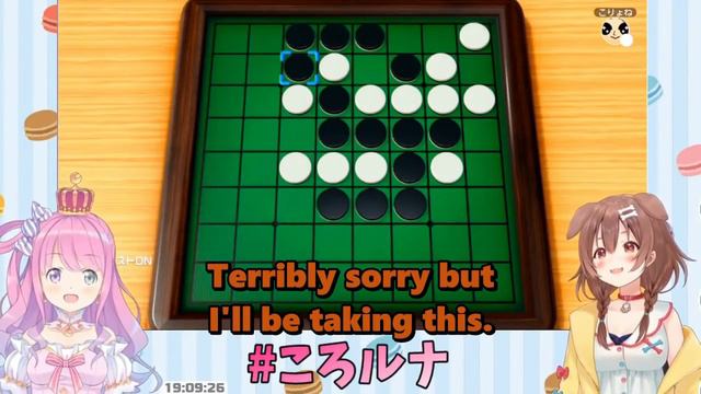 [Hololive] KoroLuna Showdown: Reversi