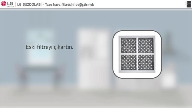 [LG BUZDOLABI] - Taze hava filtresini değiştirmek смотреть онлайн