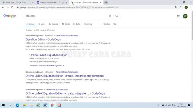 Cara Mengetik Rumus Matematika di Google Form смотреть онлайн