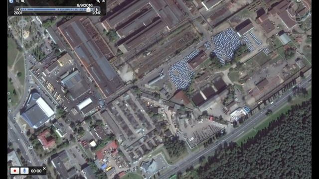 Территория Тракторного завода в Минске с 2011 по 2017 год смотреть онлайн