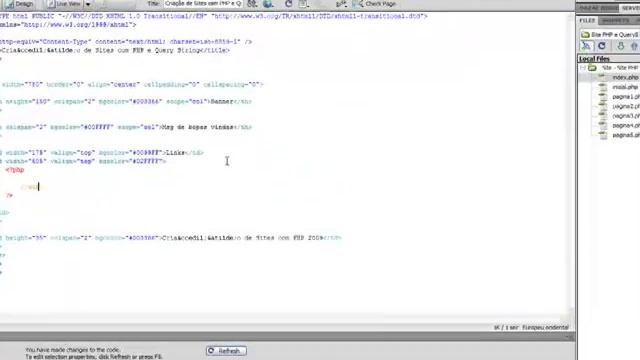 Criando um site com PHP e QueryString - parte 1 смотреть онлайн