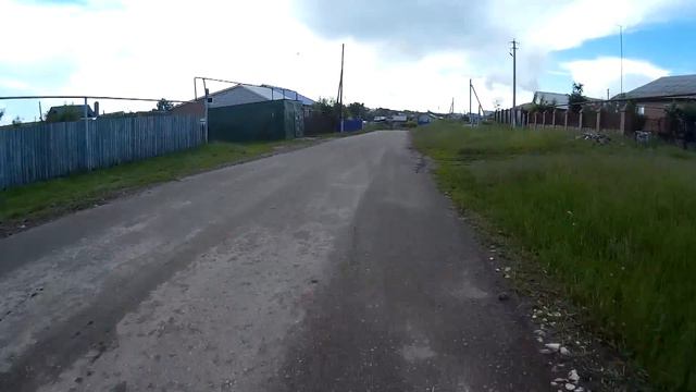 Прогулка на велосипеде по селу, село Ташла смотреть онлайн