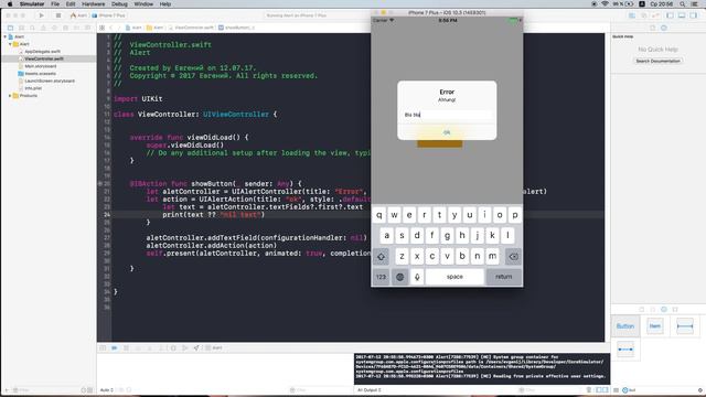 Swift C нуля: UIKit урок 3 - UIAlertController | Alert