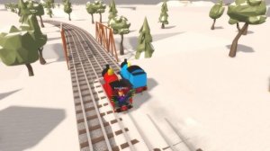 WINTER SPECIAL RACES - ADVENT CALENDER - BLUE TRAIN WITH FRIENDS