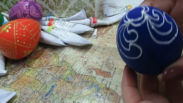 Роспись Пасхальных яиц! Мастер класс! смотреть онлайн