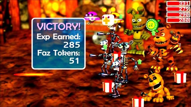 FNAF World gameplay - I'm unlock pinwheel circus full world смотреть онлайн