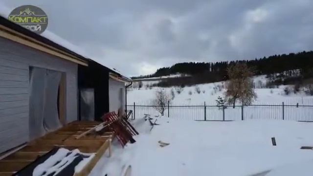 Строительство двух домов в стиле Барн в посёлке Река Река смотреть онлайн