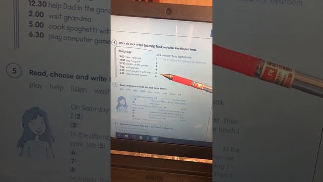 Past Simple regular 3 клас смотреть онлайн