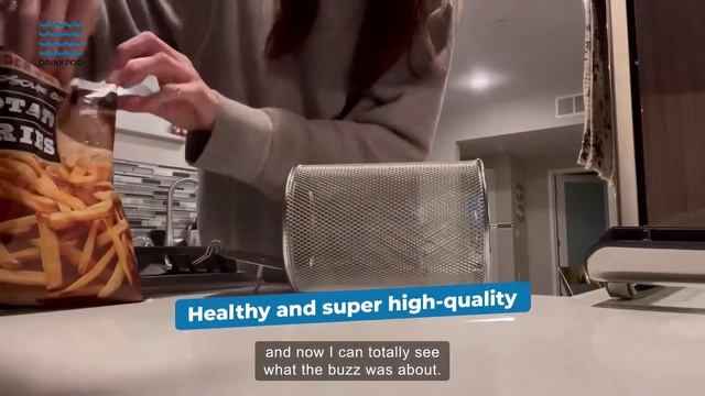 Janelle Gray Reviews Drinkpod Ultimate Air Fryer Pro смотреть онлайн