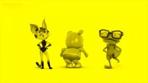 Gummy Bear Show Theme Song (Yellow & Robot Voice!) Special Request - Gummy Bear Show MANIA