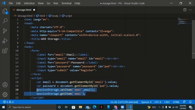 Web Storage (Local & Session Storage) In HTML 5 | Tutorial #24 смотреть онлайн