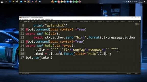 Discord bot/help и оформление текста/дискорд бот на python часть 2