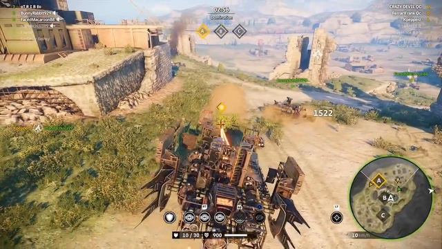 Crossout 6 kills with Destructors / 🌵 build 👍 смотреть онлайн