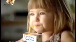 Реклама фруктовые соки Агуша Настя научилась танцевать 2011-2012 год (20 сек)