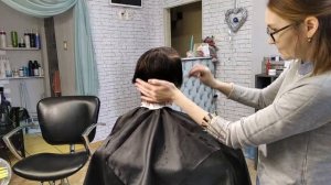 КОРОТКАЯ ЖЕНСКАЯ СТРИЖКА/ Процесс женской стрижки